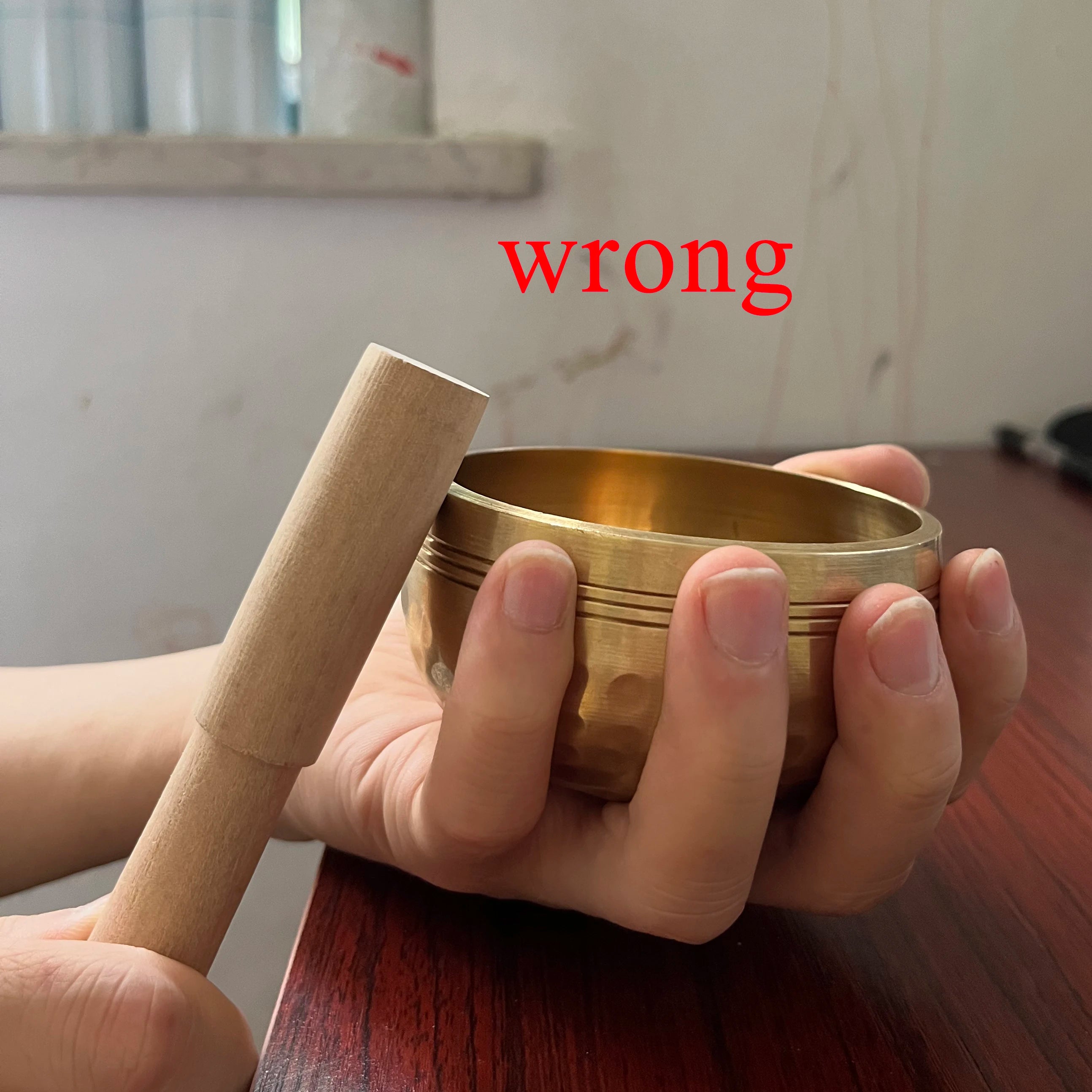 Tibetan Handmade Brass Singing Bowl