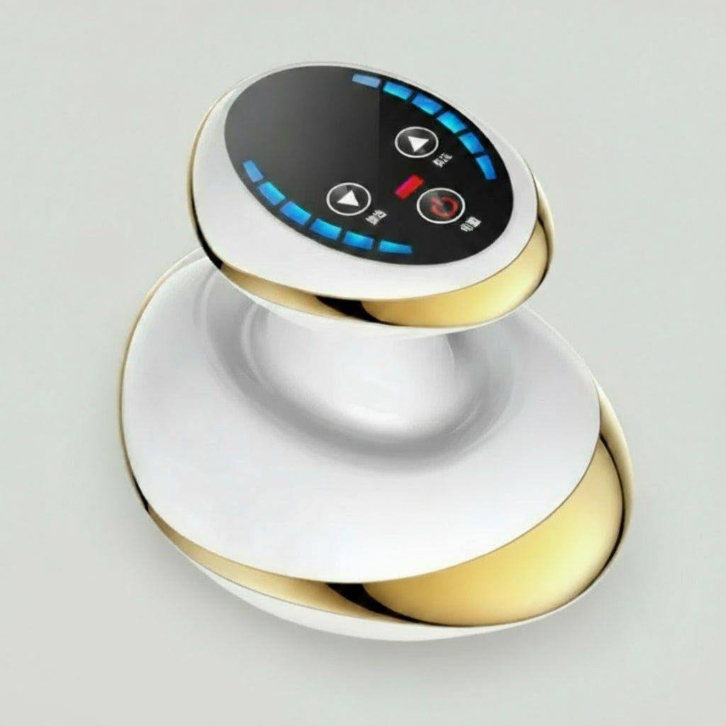 Home Electric Guasha Scraping Massage Cupping Body Massager Vacuum Cans Suction Cup Heating Fat Burner Anti-Cellulite Massager