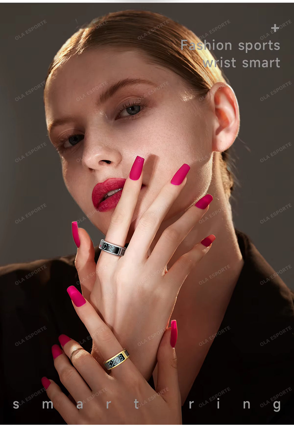 R11 Smart Ring with Display Screen and Touch