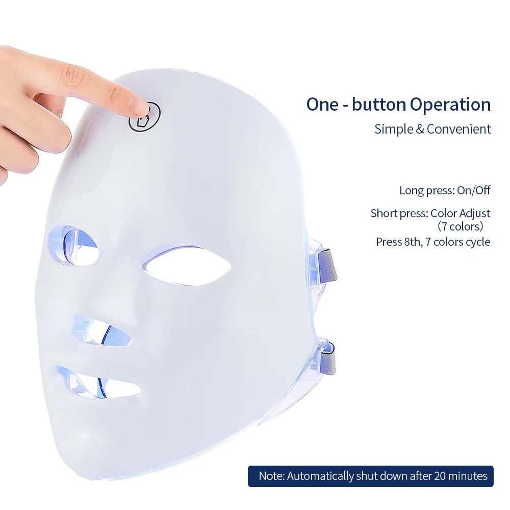 LED Face Neck Mask