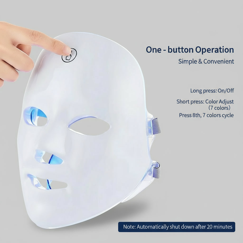 LED Face and Neck Mask