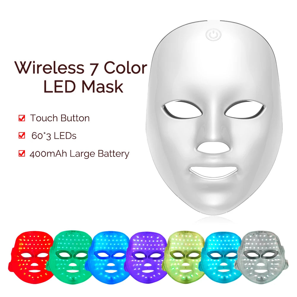 LED Face and Neck Mask