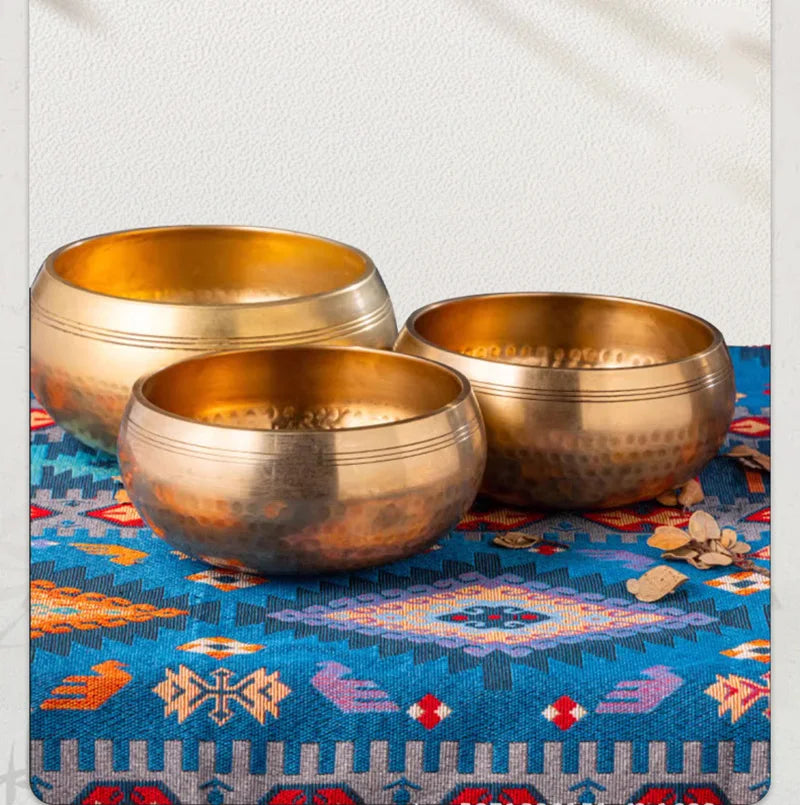 Tibetan Handmade Brass Singing Bowl