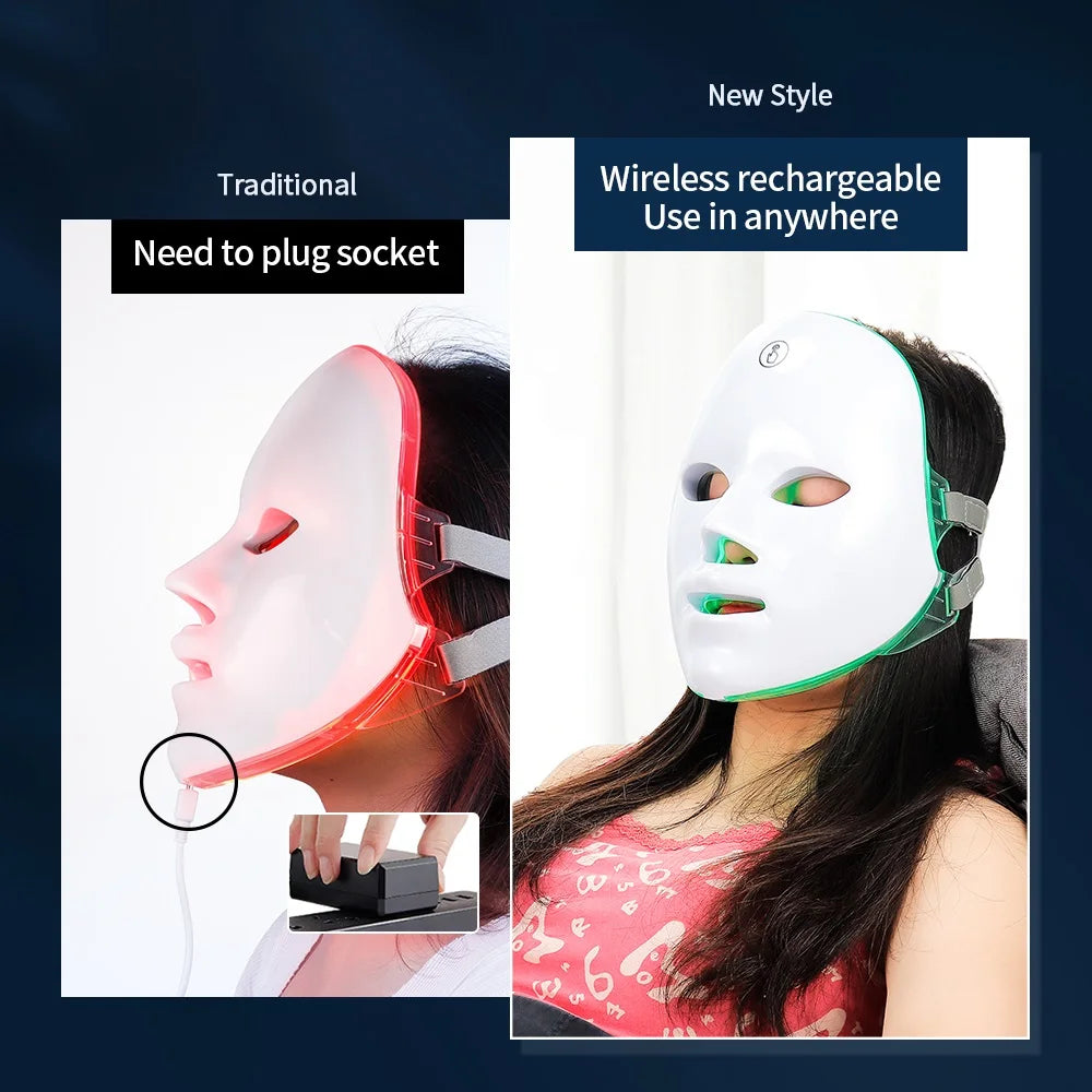 LED Face and Neck Mask