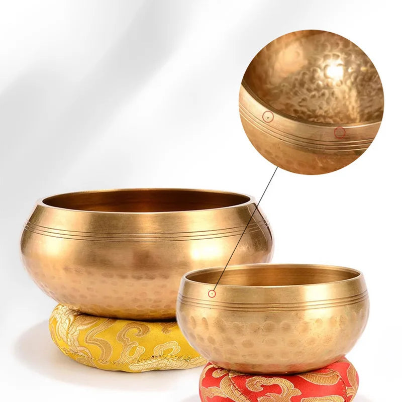 Tibetan Handmade Brass Singing Bowl