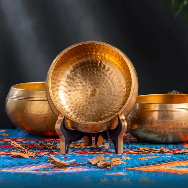 Tibetan Handmade Brass Singing Bowl